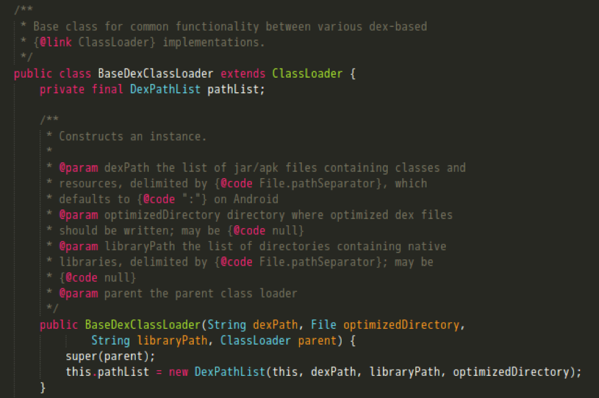 BaseDexClassLoader
